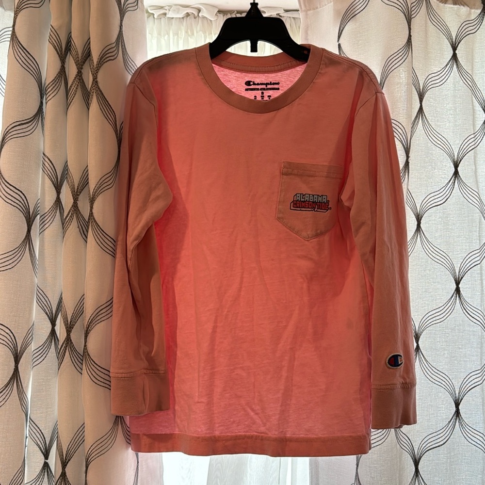 Girls Champion pink size small Alabama collegiate long sleeved shirt